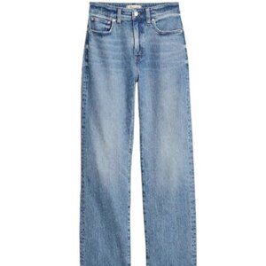 NEW $128 MADEWELL ‘90S PLUS 14W Straight Jean Enmore Wash Item NO515 WOMEN'S